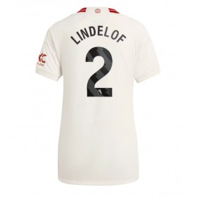 Manchester United Victor Lindelof #2 Tredje Kläder Dam 2023-24 Kortärmad